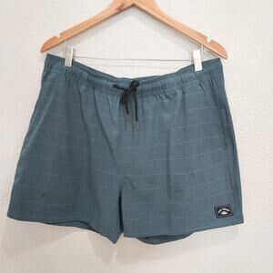 Sun Diego Light Green  Swim Trunks Size 36 - 4.5" Inseam